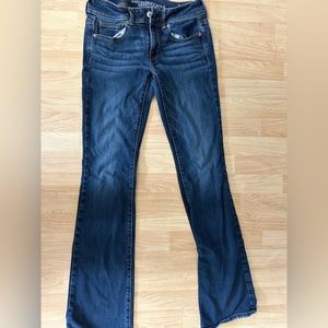 American Eagle Super Stretch Kick Boot Jeans